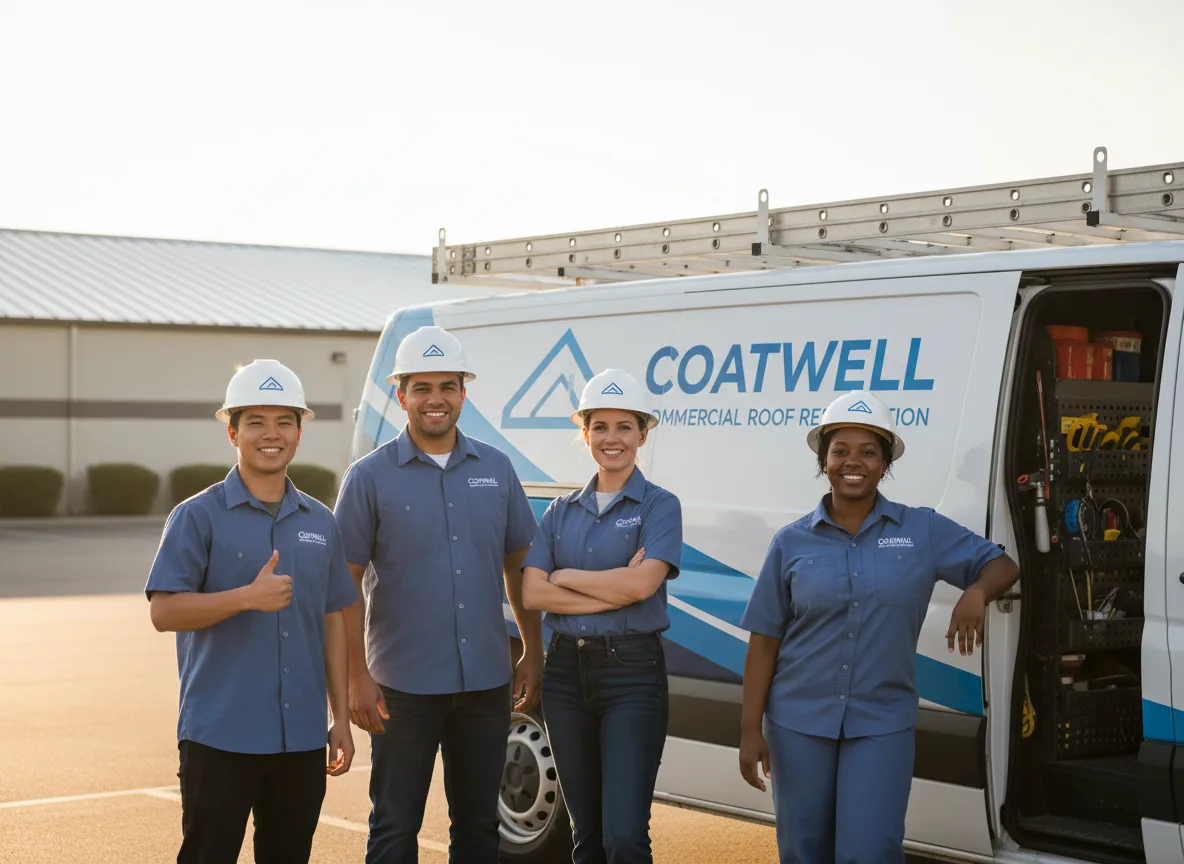 Commercial roof coating company in York Beach, ME